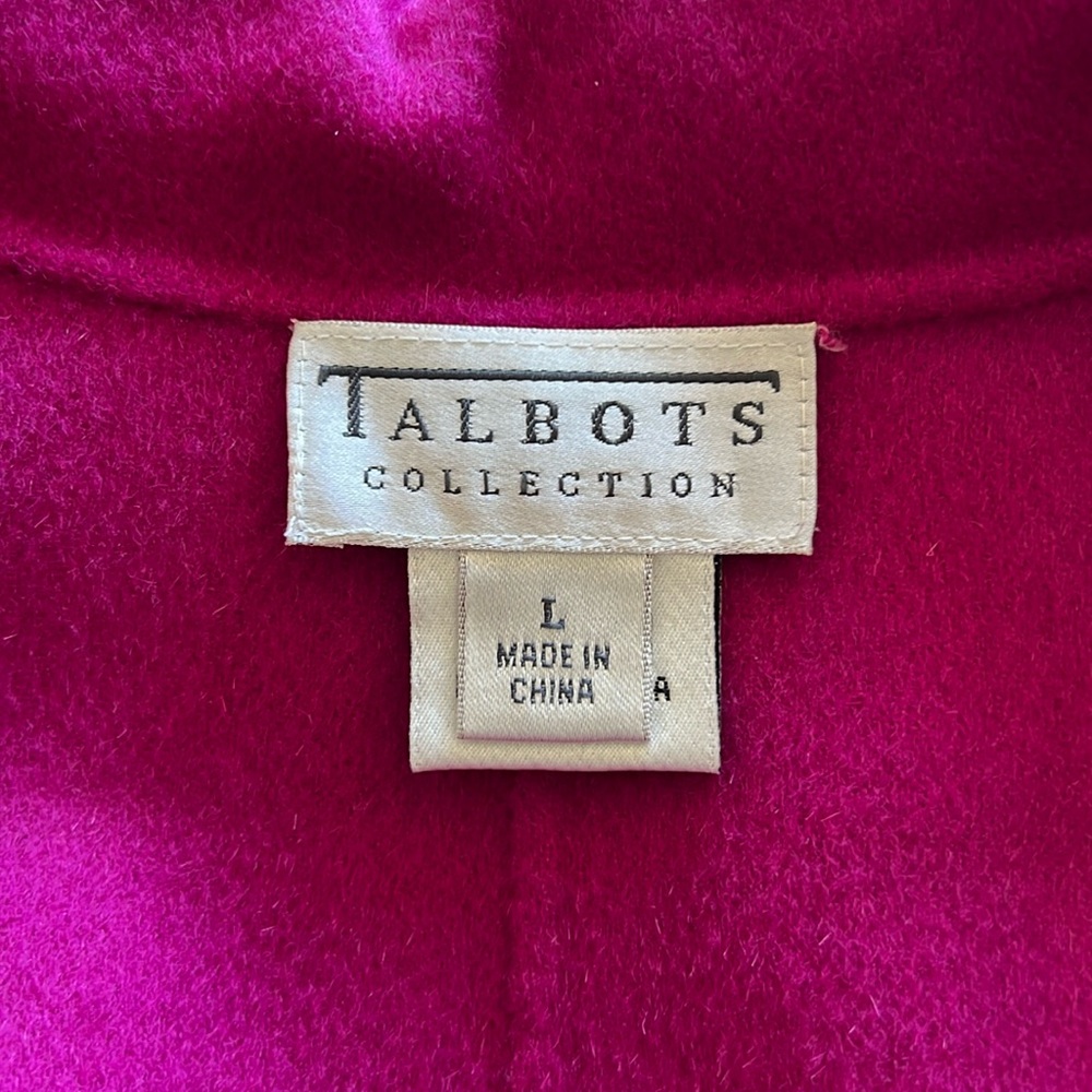 Talbots Angora Will and Rabbit Jacket. Size Large - Picture 2 of 10